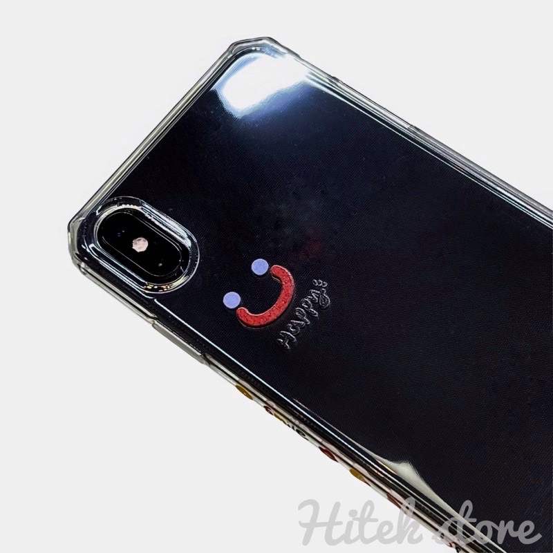 Ốp happy ip 13 mini/ 12 mini/ Xs Max silicon dẻo chống va đập ( đủ mã từ X trở lên tới 12 pro max)