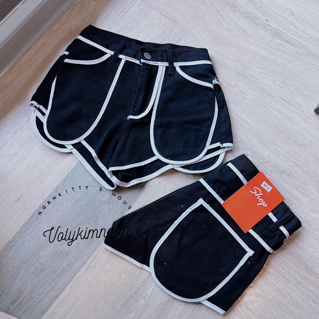 Quần short viền trắng TL