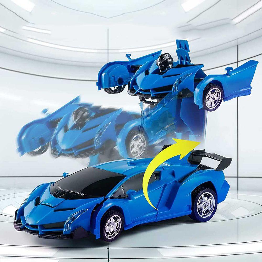 Mô Hình Xe Hơi Biến Hình Rô Bốt 2 Trong 1 Độc Đáo