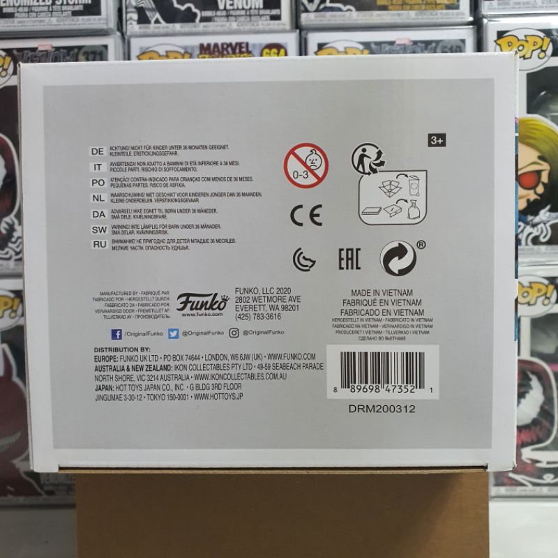 Đồ chơi mô hình funko pop 25 The Kraken (6-Inch) Popcultcha sticker - Myths