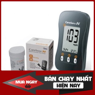 Que thử đường huyết caresens n