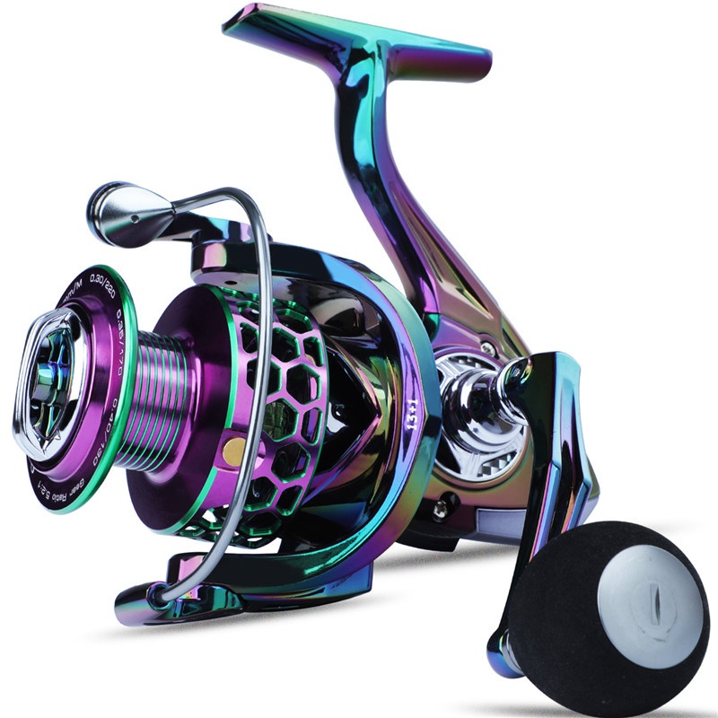 Sougayilang Fishing Reel 13 +1 BB Spinning Reels Light Weight Ultra Smooth Powerful Fishing Reels CNC Left/right Handle with Graphite Frame for Freshwater Fishing