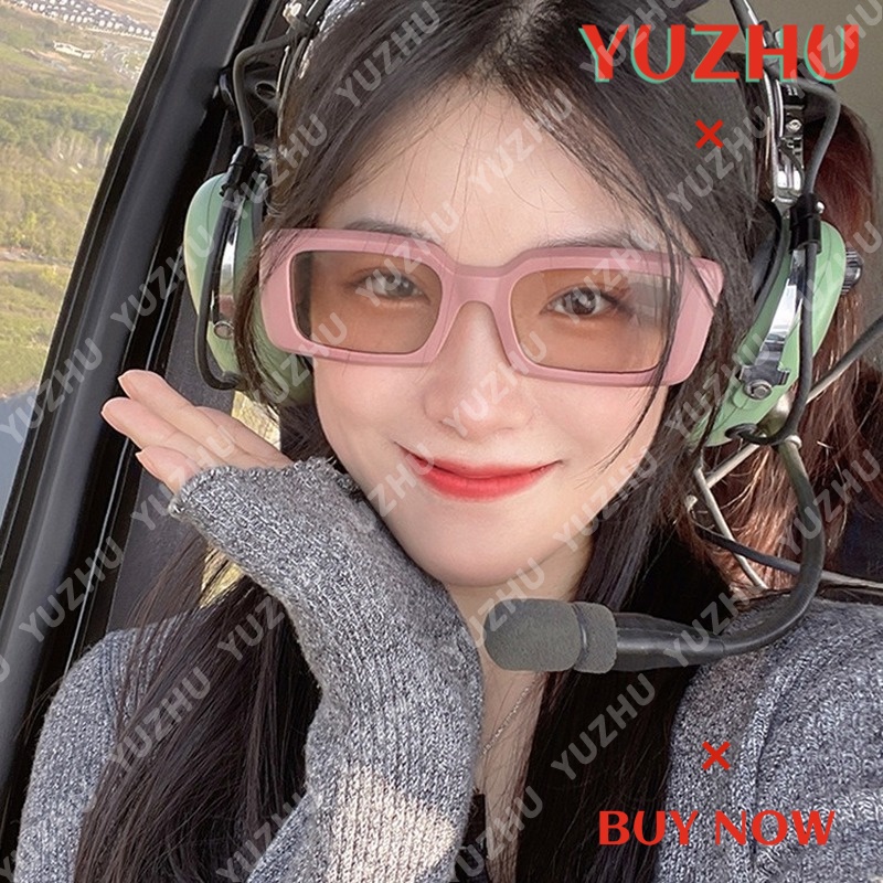 Kính Mát Gọng Chữ Nhật Phong Cách Retro Thời Trang