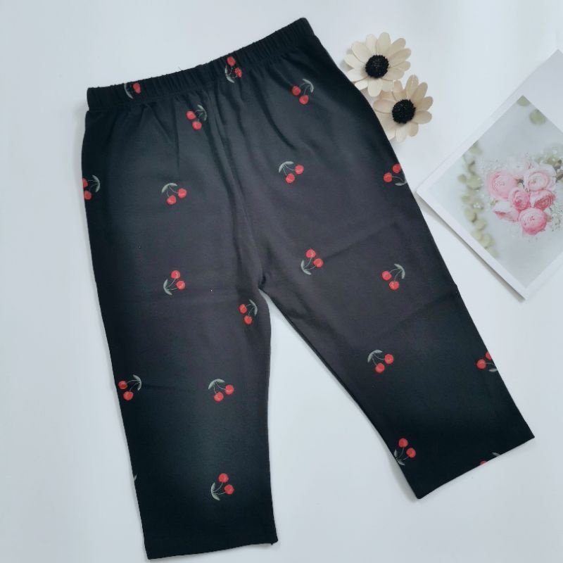 Quần legging lửng bé gái gapkid2 size đại 20-35kg chất vải dư đẹp co giãn