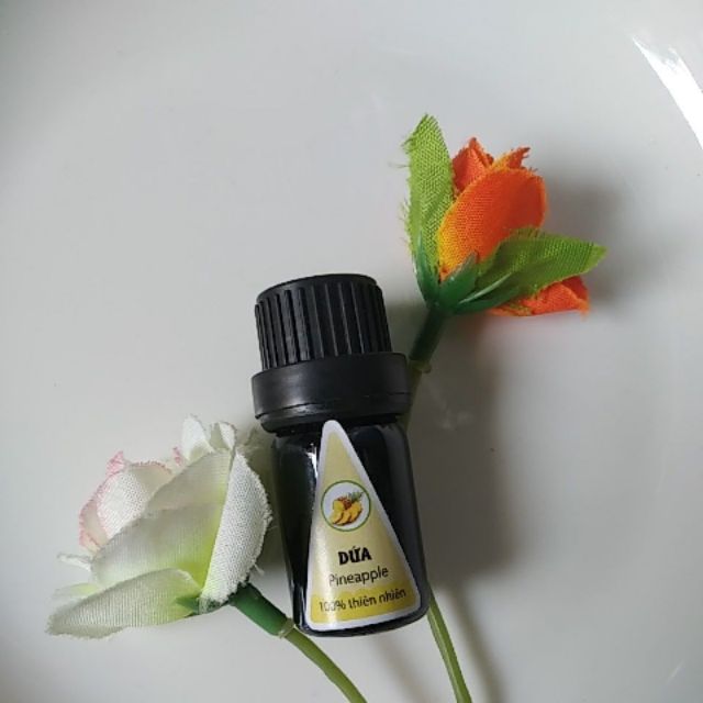 Giá sốc tinh dầu xông lọ 5ml hương dứa. Sản phẩm giúp bạn giảm stress, phòng bệnh. Sản phẩm được chuyên dụng trong spa