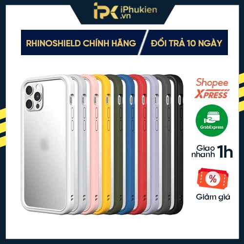 RHINOSHIELD chống sốc, thời trang dành cho iP 12/ 12Pro/ 12Promax/ 13/ 13Pro/ 13Promax