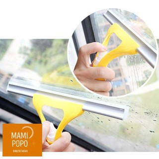 [Freeship Nha Trang] Cây lau kính cầm tay kèm bình xịt
