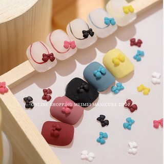 chiếc charm nơ mini nail gắn móng