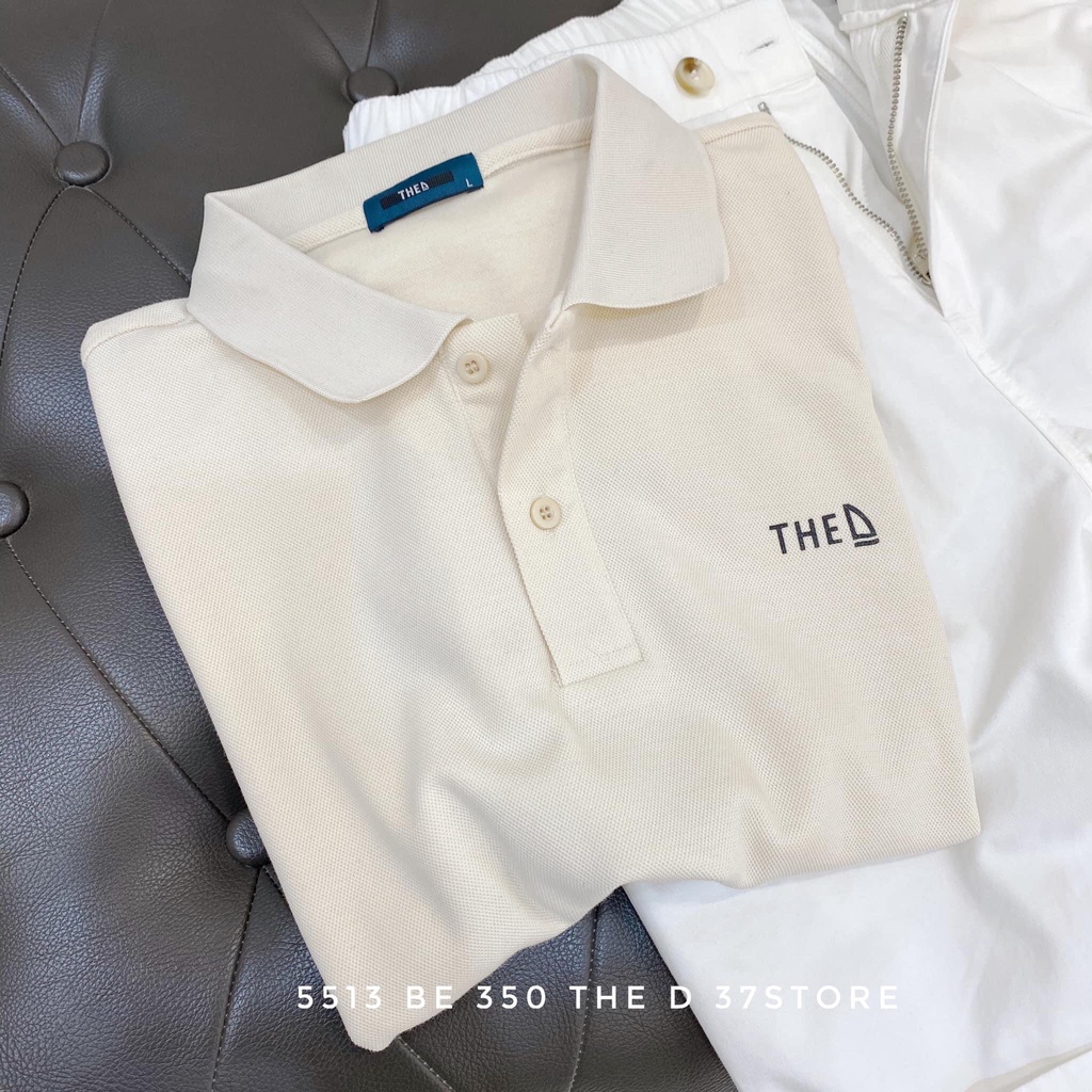 Áo Polo Nam Cotton The D Trơn Màu Dáng Regular Fit, Chất Liệu Cotton Mềm Mịn, Thoáng Mát, Thấm Hút Tốt AP 5512