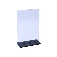 Khay Menu mica A4 để bàn, trưng bày, quảng cáo, giới thiệu sản phẩm