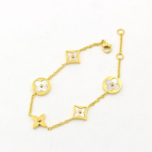 Lắc Tay Hoa Văn Titan Ko Đen TT 3221