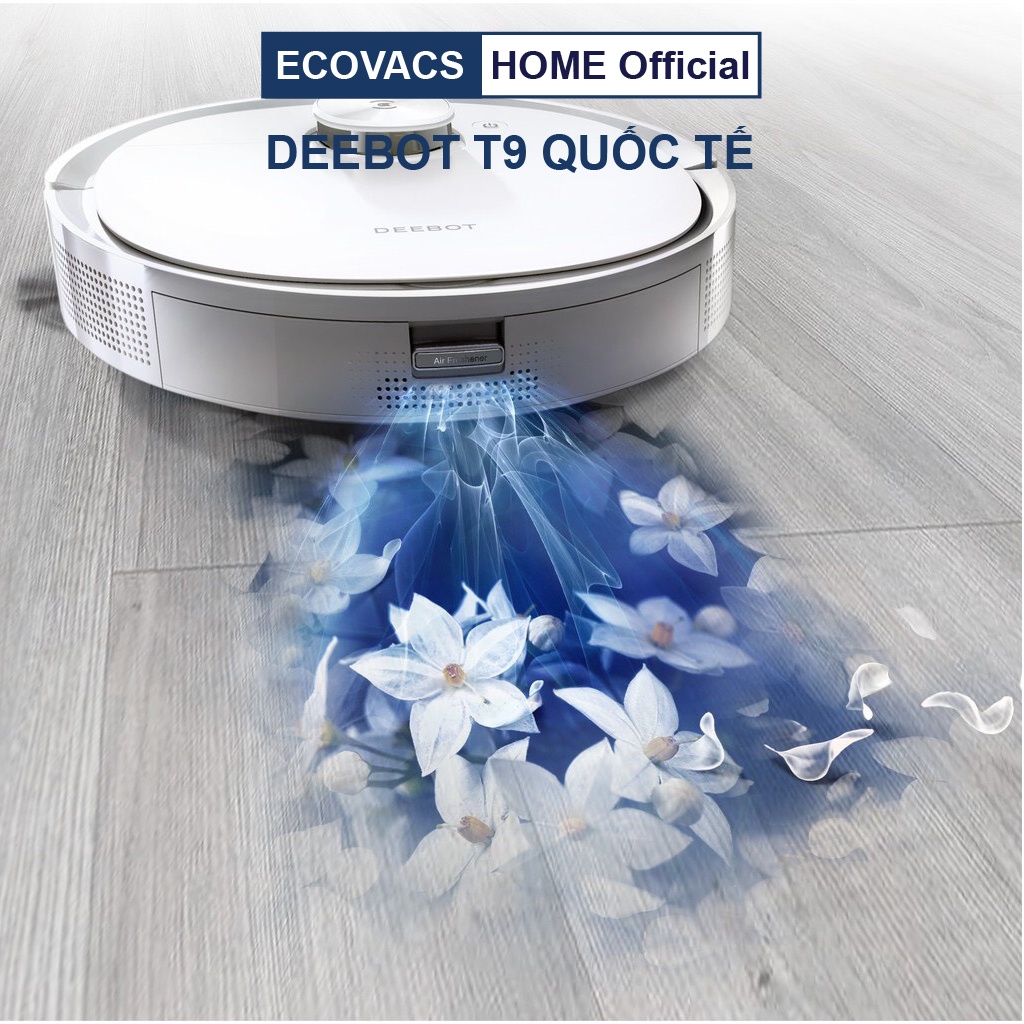 Robot hút bụi lau nhà Ecovacs Deebot T9 quốc tế chính hãng