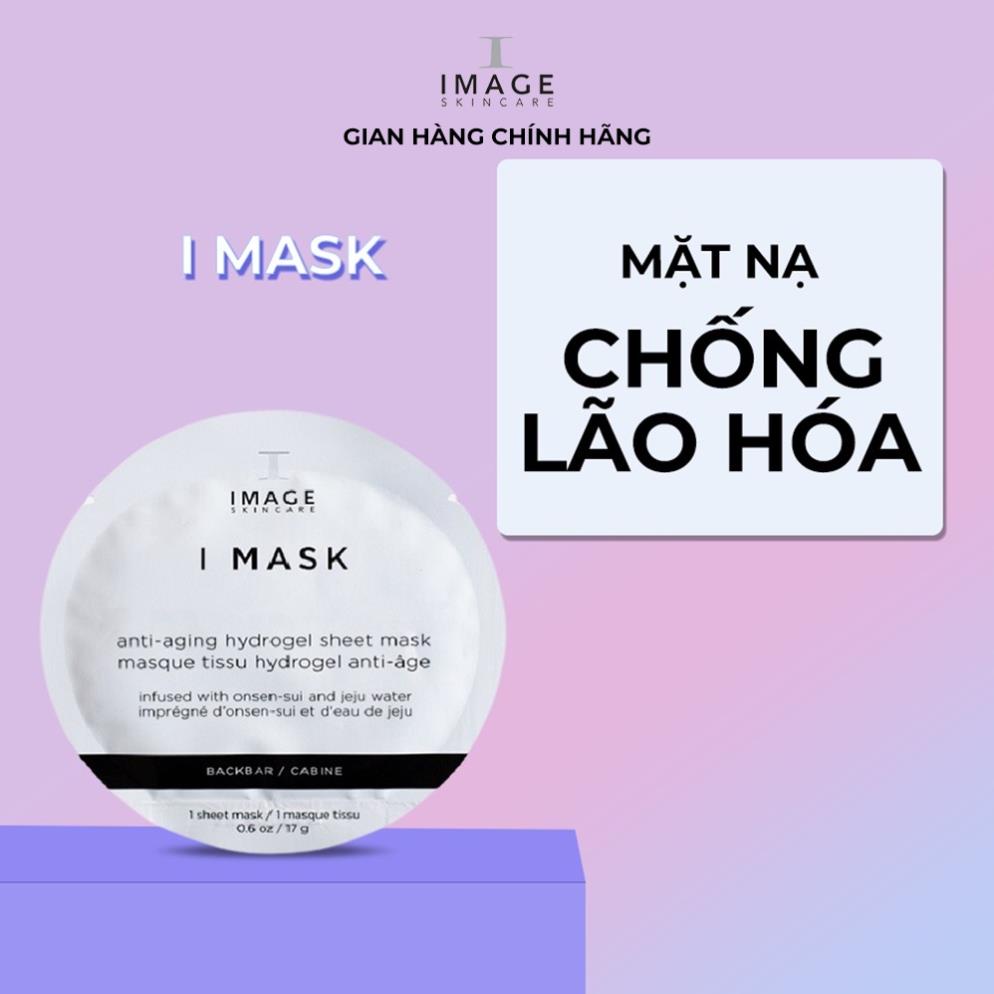 Mặt nạ sinh học chống lão hóa da Image Skincare I Mask Anti-Aging Hydrogel Sheet Mask Masque 17g