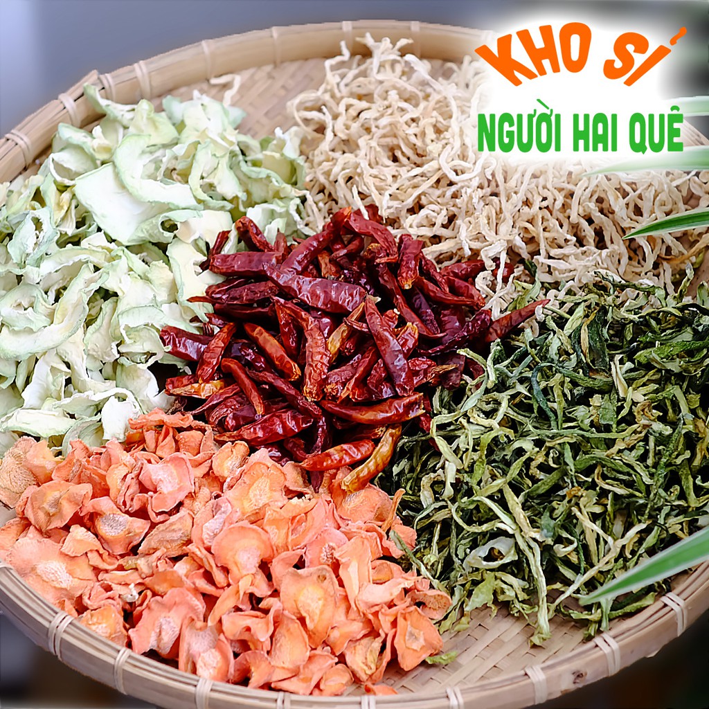 Dưa món khô tự chọn TẶNG 🎁 ỚT KHÔ 🌶 HAIQUE FOODS