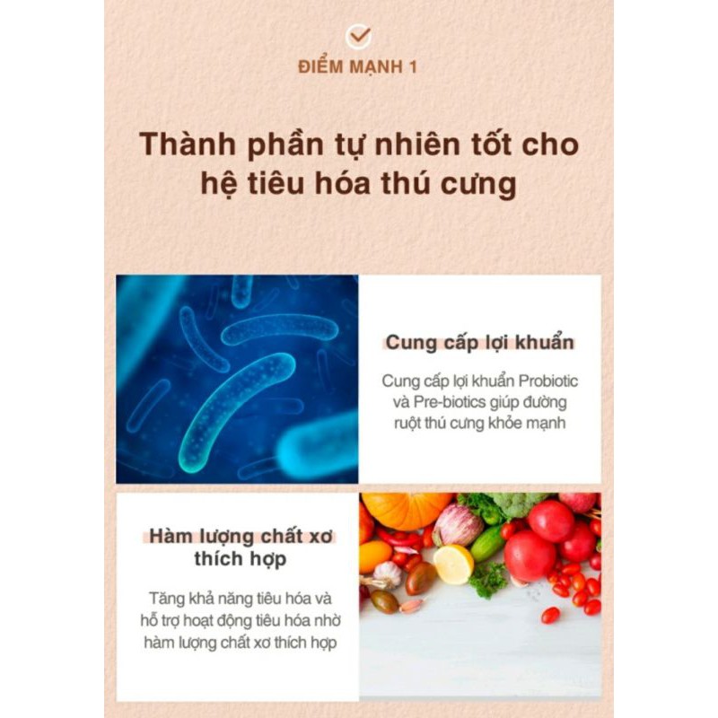 2kg HẠT THỨC ĂN CHỨC NĂNG TỐT CHO SỨC KHỎE ĐƯỜNG RUỘT NATURE'S KITCHEN