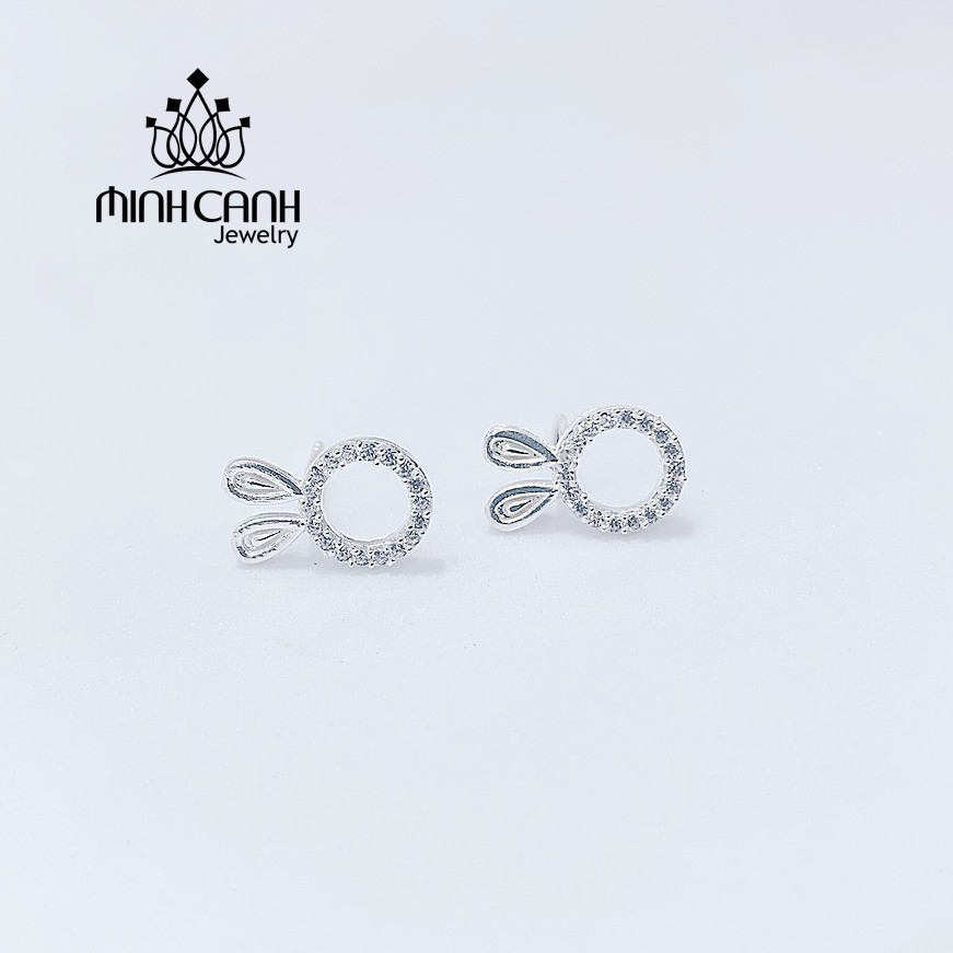 Hoa Tai Bạc Hình Con Thỏ - Minh Canh Jewelry