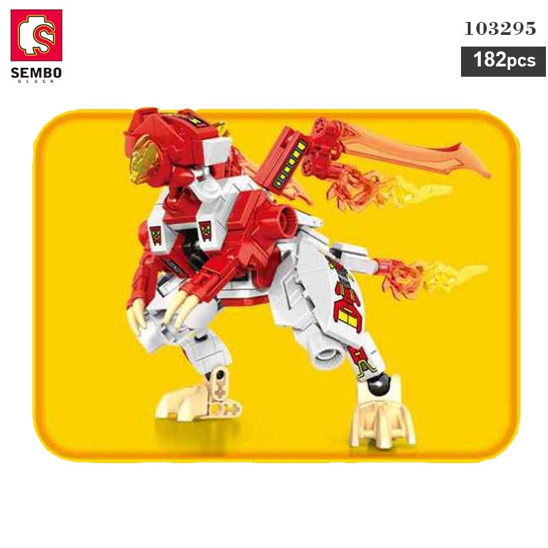 Bộ đồ chơi lắp ráp robot chiến đấu- LEGO lắp ghép 103292-103295
