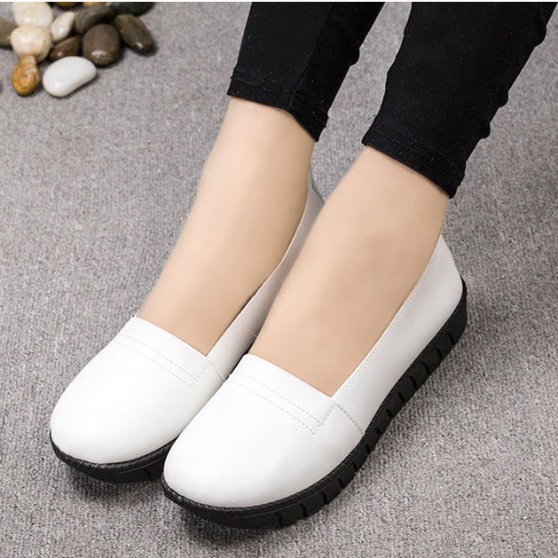 PUTIH Giày Lười Nữ Thời Trang 4 Màu