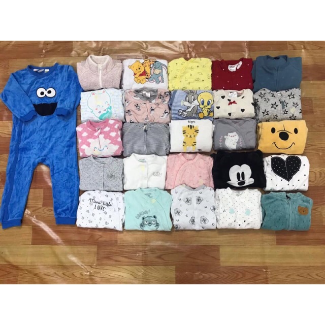 Sleepsuit body tất cho bé