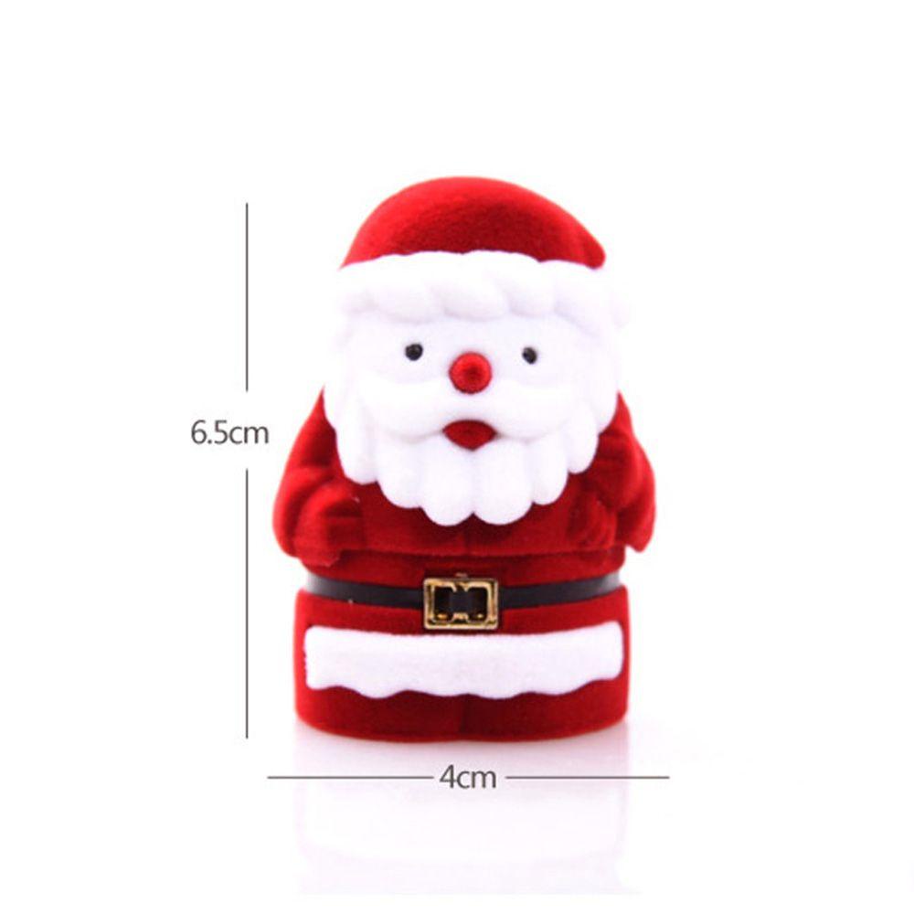 1 Hộp Đựng Nhẫn Hình Ông Già Noel