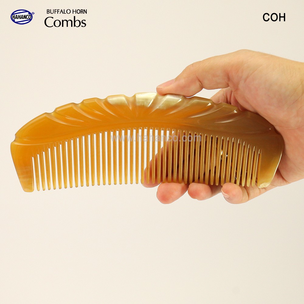 Lược sừng múi bưởi khía cao cấp xuất Nhật mẫu 2020  lược sừng xuất Nhật - HAHANCO /Chăm sóc tóc