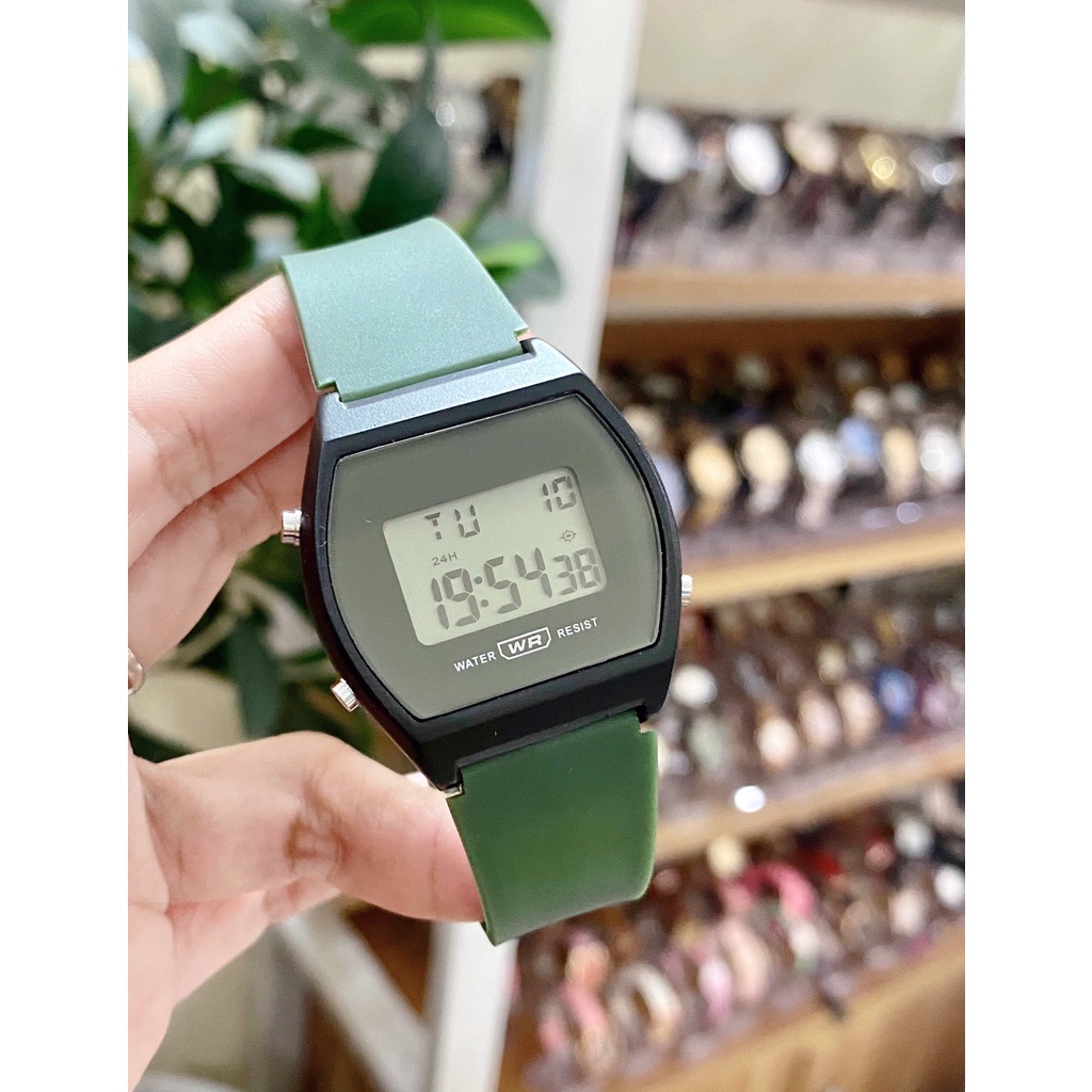 [Bảo Hành 2 Năm + Quà Tặng 50k] Đồng Hồ Nam Nữ Dây Nhựa L.W Chống nước  A10 - Meta Watch | BigBuy360 - bigbuy360.vn