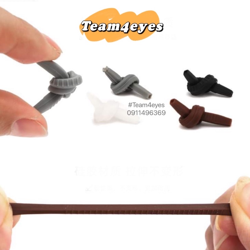Đệm cao su bọc kính cận chân tăm Team4eyes loại tốt