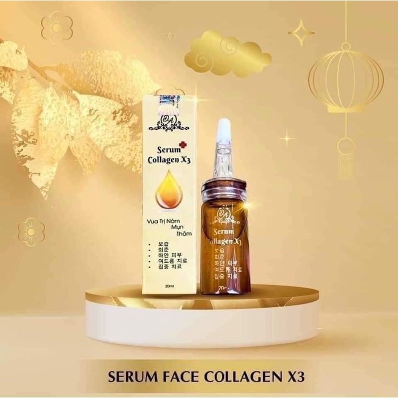 Serum Collagen X3 xóa thâm nám căng bóng da Mỹ Phẩm Đông Anh Chính Hãng | WebRaoVat - webraovat.net.vn