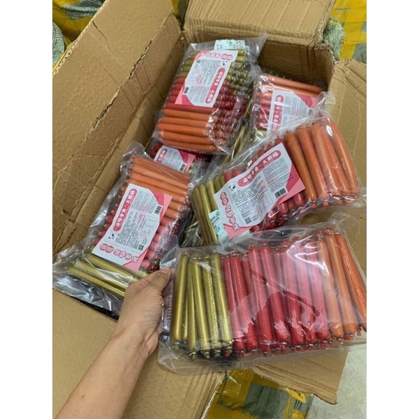 xúc xích ăn vặt chó mèo loại 15g vị gà ,bò,vịt