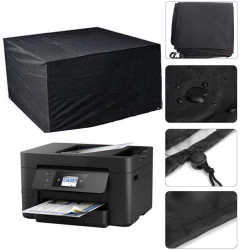 Vỏ bọc máy in màu đen 18"X16"x10'' kháng nước tiện dụng cho Epson Workforce WF-3620