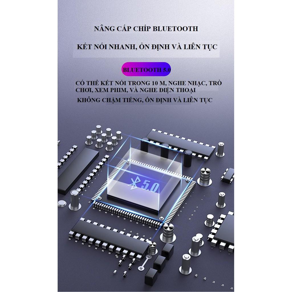 Tai Nghe Bluetooth Amoi F9 Pro Max 2020| Bản QUỐC TẾ | Nút cảm ứng | Bluetooth 5.0 | Pin 2000Mah | Sạc dự phòng -DC4132