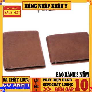 [HÀNG HIỆU NHẬP KHẨU] Ví nam/Ví da bò thật Nappa nhỏ gọn Rainbow RBMLW 010 -CÓ BẢO HÀNH