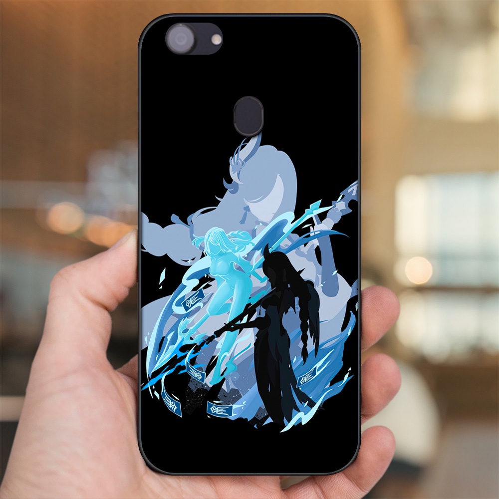 Ốp lưng Oppo F5, F5 Youth, F7 viền đen in hình Shenhe Genshin Impact