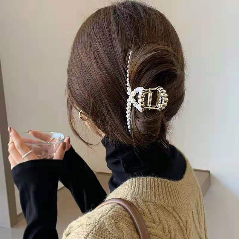 Kẹp Tóc Đính Kim Cương Giả Thời Trang Hàn Quốc