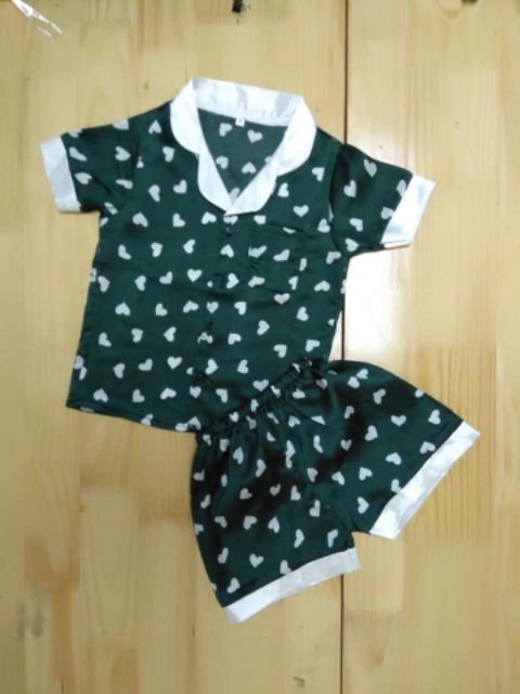 Combo 9 bộ Pijama lụa cho bé trai , bé gái