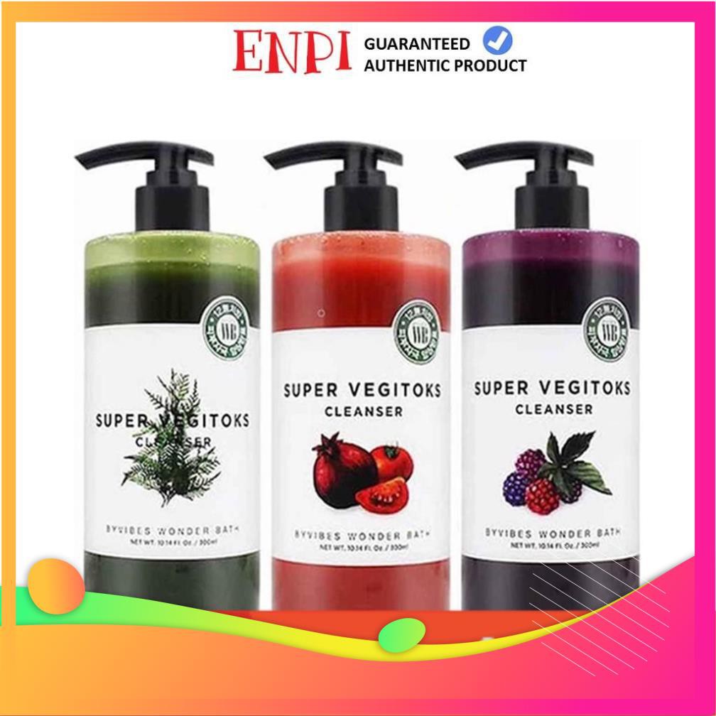 Sữa rửa mặt rau củ Super Vegitoks Cleanser