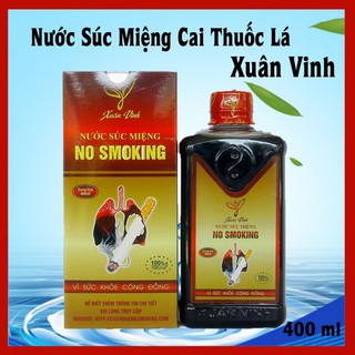 Nước súc miệng cai thuốc lá nosmoking