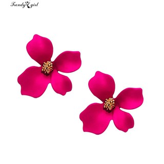 Bông tai hoa thanh lịch cho nữ