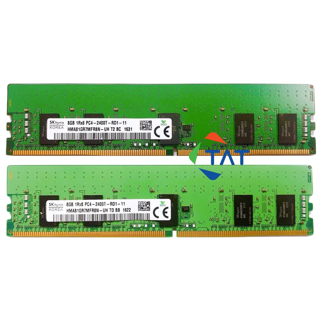 Ram Server ECC Registered Hynix 8GB DDR4 2400MHz Chính Hãng - Bảo hành 36 tháng