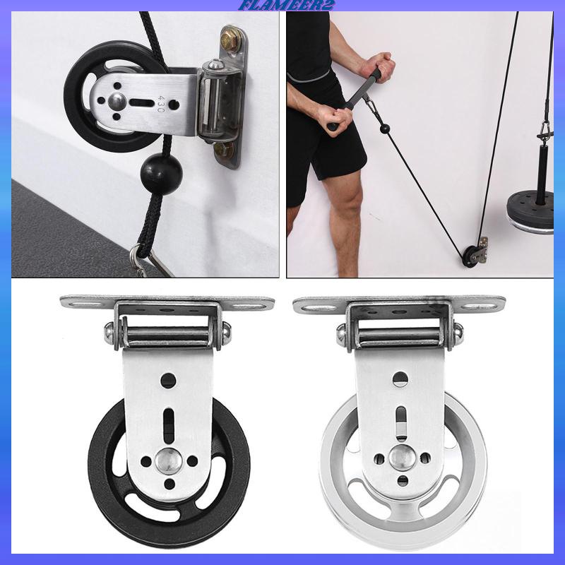 Thiết bị tập thể dục Máy cáp ròng rọc sức mạnh cánh tay Tập luyện Nylon