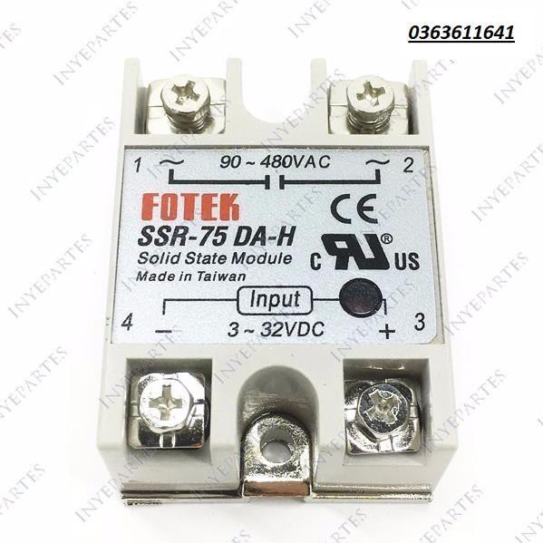 Relay bán dẫn Fotek SSR-75DA-H