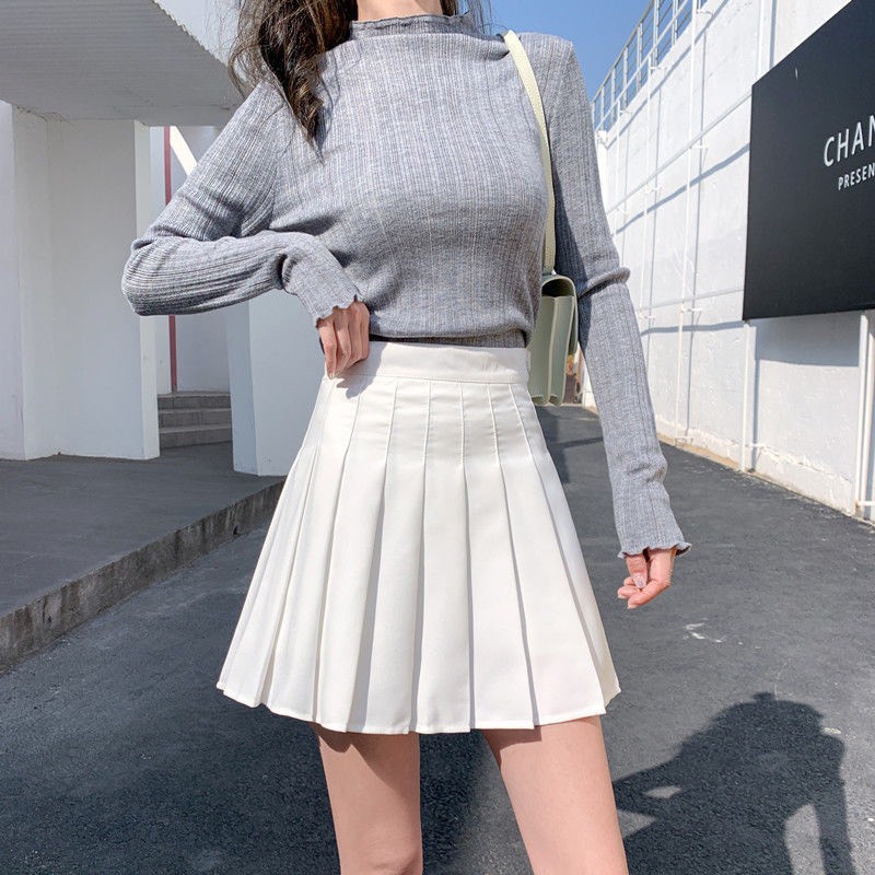 Chân Váy Xếp Ly Lưng Cao Màu Trắng Loại 1 Thời Trang Cao Cấp Freeship,Chân Váy Trắng Ngắn Thể Thao QC Mới Siêu Xinh | BigBuy360 - bigbuy360.vn