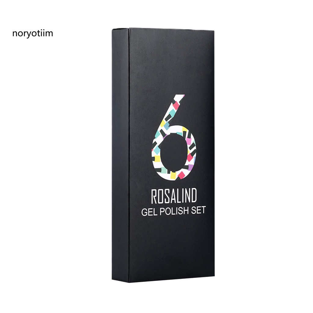 Gel Sơn Móng Tay Khô Nhanh 6 Màu Tùy Chọn