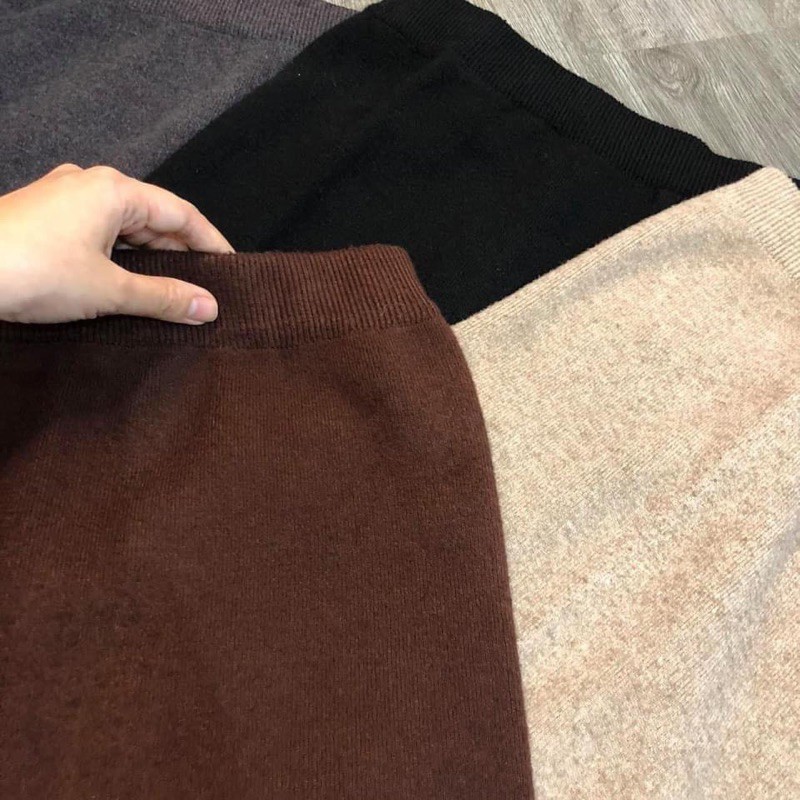 CHÂN VÁY LEN XẺ SAU KIỂU DÁNG HÀN QUỐC FREESIZE cv420 và cv504