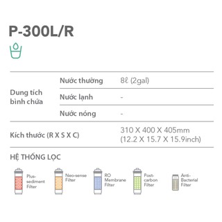 Máy lọc nước Coway P-300R