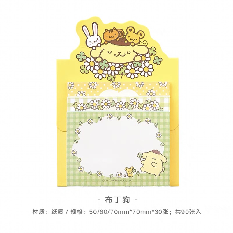 SANRIO Sổ Tay Ghi Chú Họa Tiết Hoạt Hình Dễ Thương Phong Cách Nhật Bản note