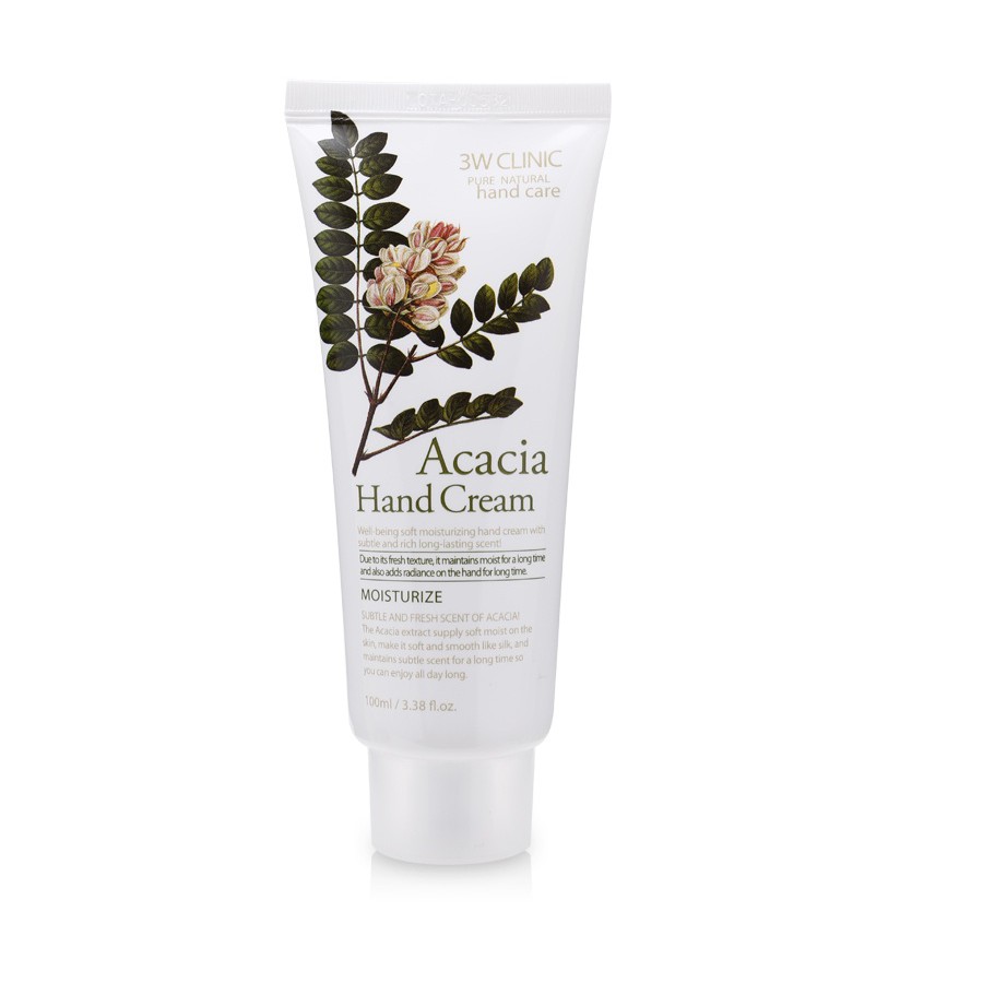 Bộ 3 Kem Dưỡng Da Tay 3w Clinic Hand Cream( Olive, Lemon, Acacia) 100mlx3 | BigBuy360 - bigbuy360.vn