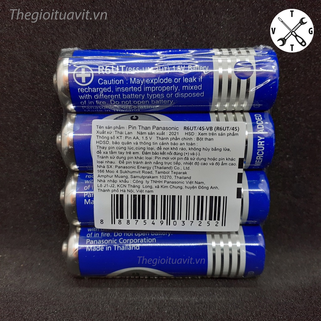 Pin tiểu AA  Panasonic HYPER/Hi-Top 1.5V chính hãng