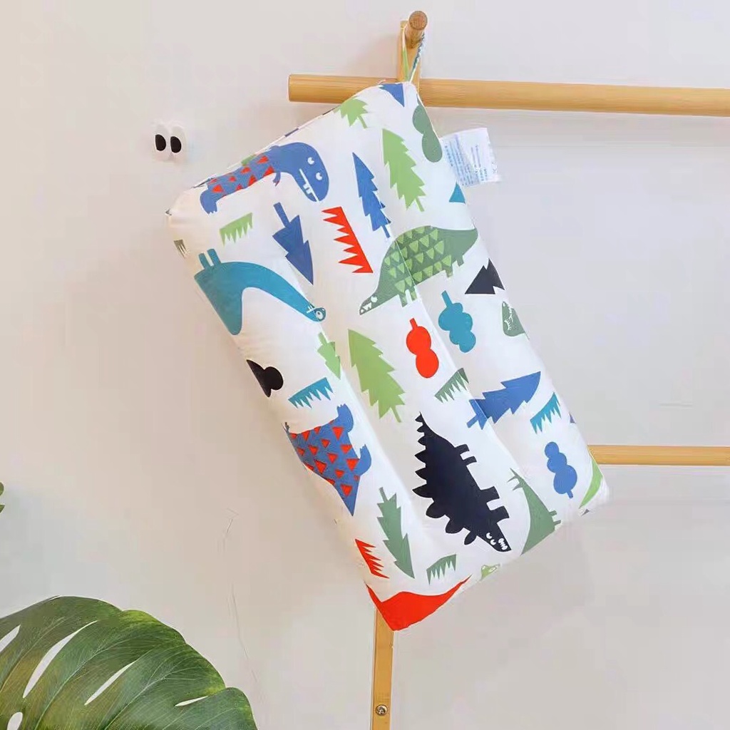 Gối Cho Bé  Gối Massage 3 Rãnh Organic Chống Mỏi Cho Bé Ngủ Ngon