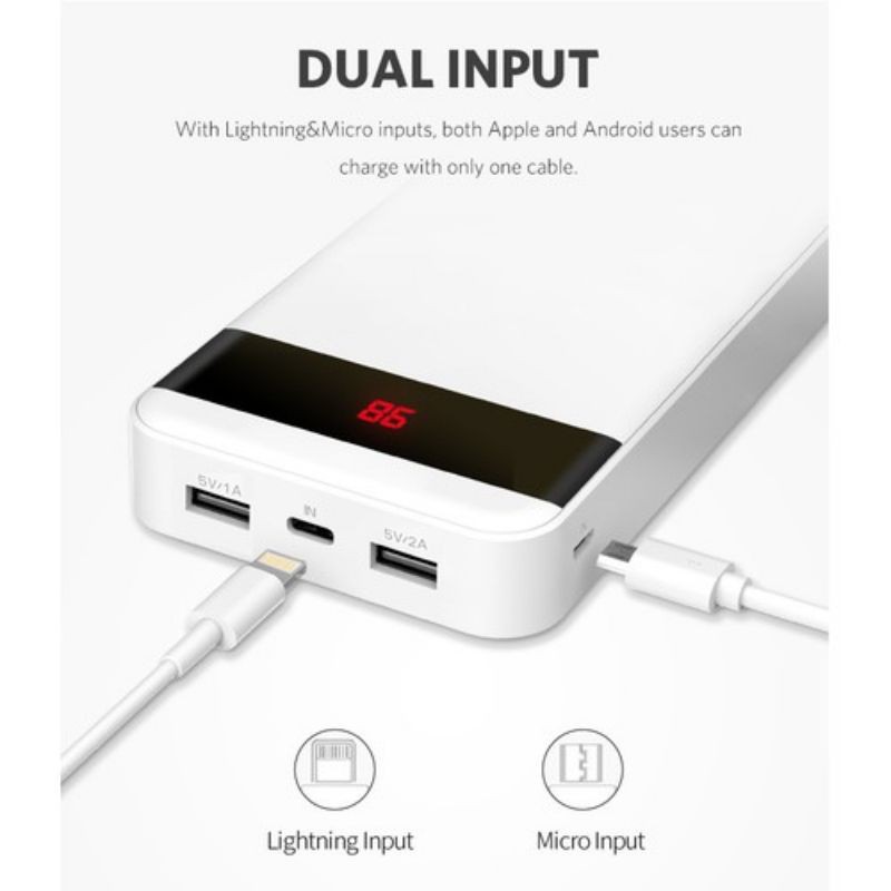 Pin sạc dự phòng dung lượng 20000mah Yoobao M20pro